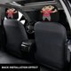 thumbnail image 3 of El Mundo De Ryan Funda Protectora Universal Para Reposacabezas De Coche Funda Elástica Para Reposacabezas De Asiento De Auto Funda De Tela Antipolvo Accesorios De Interior 2 Piezas, 3 of 6