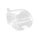 thumbnail image 2 of Jaula colgante para baño de pájaros, comedero transparente para periquitos y pájaros para mascotas pequeñas, bandeja extraíble, bañera ligera para páj, 2 of 5
