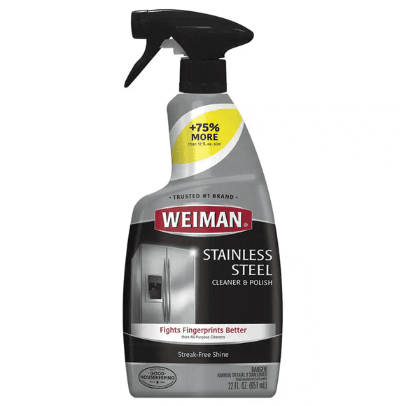 Limpiador y Pulidor Acero Inoxidable Weiman 651 ml