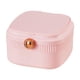 thumbnail image 4 of Caja De Viaje Para Joyería, Organizador De Joyas Para Pendientes, Pulseras, Anillos, Color Rosa, 4 of 5