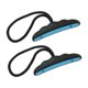thumbnail image 3 of 2x Manijas De Kayak Manijas De Kayak Resistentes Para La Playa De La Playa De La Playa De La Playa Azul Negro, 3 of 5