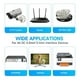 thumbnail image 3 of Cable Extension Dc Fuente Poder 12v Camara Ip 20metros Blanco, 3 of 6