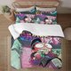 thumbnail image 1 of Invader Zim Face on print Soft Bed Set Lightweight 3 Pieces Bedding Sets for All Season Comforter Set Easy Care, 1 of 5