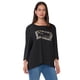 thumbnail image 1 of Polera Mujer Manga 3/4 Focal Print Negro Corona, 1 of 5
