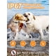 thumbnail image 4 of Collar de adiestramiento para perros BOUSNIC para 2 perros, 2,3 a 54 kg, resistente al agua hasta 1000 m, 4 of 7