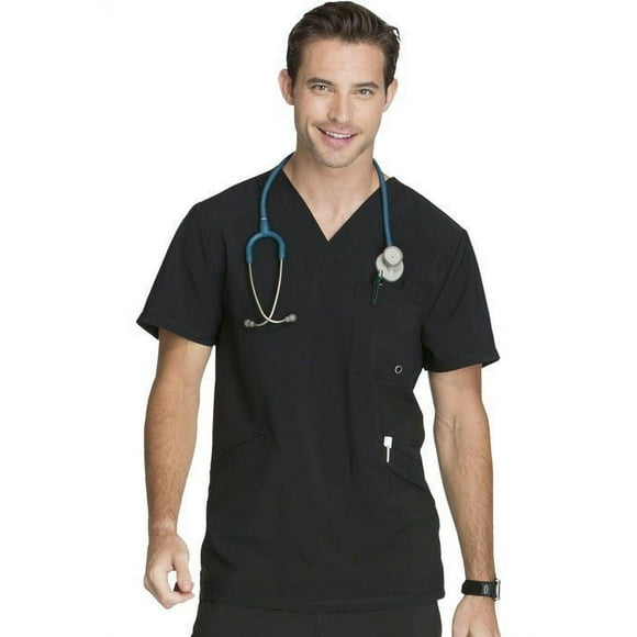 Top Clinico Infinity Hombre Negro XL