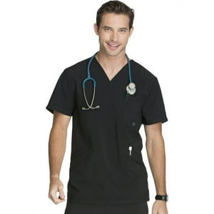 Cherokee - Top Clinico Infinity Hombre Negro M