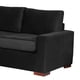 thumbnail image 4 of Sofá Cama Livorno 2P Tela Velvet Negro, 4 of 4