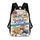 thumbnail image 1 of Rugrats-theme Backpack, Campus style schoolbag Bookbag with Adjustable Shoulder Straps And Large Zip Compartment, Unisex Travel Bags., 1 of 6