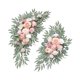 thumbnail image 5 of 2 Piezas De Arco De Boda Con Flores Decorativas Para San Valentín, Bodas, Fiestas, Rosa Y Blanco, 5 of 5