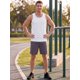 thumbnail image 2 of INSPIRE CHIC Camiseta sin mangas para hombre de musculación, gimnasio, entrenamiento atlético, XXL, blanca, 2 of 5