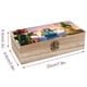 thumbnail image 2 of Lluvia de Albóndigas Caja Organizadora de Madera Rústica - Caja Decorativa Multifuncional para Escritorio, Hogar, Oficina, Joyas y Manualidades, 2 of 6