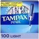 thumbnail image 1 of Tampones Tampax Pearl Light Absorbency sin perfume 100 unidades, 1 of 8