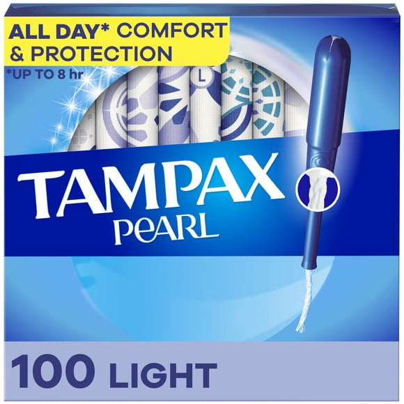 Tampones Pearl Light Absorbency Sin Perfume 100 Unidades