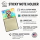 thumbnail image 3 of Soporte Para Notas Adhesivas Schnauzer Hippie Dawg, 3 of 7