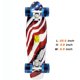 thumbnail image 3 of Patineta Meketec 56 cm tipo cruiser para principiantes, 3,8 kg, 3 of 4