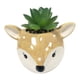 thumbnail image 1 of Planta Artificial con Macetero de Ciervo, 1 of 4
