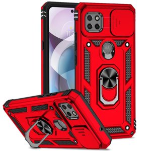 Estuche Gangxun Para Motorola Moto G 5G , Soporte Giratorio 360°, Estilo Mecánico Y Magnético