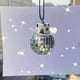 thumbnail image 3 of Colgante De Automóviles Sombrero Vaquero Con Forma De Bola Redonda Mini Bola De Discoteca Interior De Automóviles Accesorios De Interior Árboles De Navidad Decorativos, 3 of 6