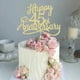 thumbnail image 1 of Cake Toppers Sleyberoy Glitter Happy 45 aniversario, 1 of 7