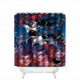 thumbnail image 1 of Cortina de ducha de Harley Quinn con dibujos animados, juego de cortinas de baño con ganchos, tamaño 66 x 72 pulgadas, 1 of 3