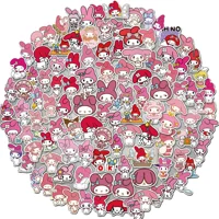 Estoykuku - Set Sticker Calcomanias Animación My Melody Cute