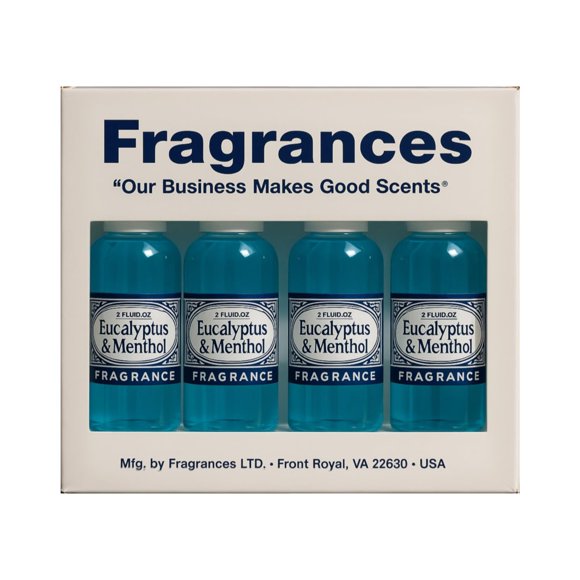 Fragrancias para aspiradora Fragrances Limited – Pack de 4 de eucalipto