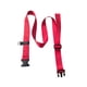 thumbnail image 4 of Correa de Equipaje con Hebilla de Liberación Rápida - Rojo, 4 of 5