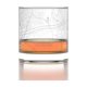 thumbnail image 2 of Vaso de Whisky Well Told con Mapa de Nashville 325 ml Transparente, 2 of 5