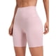 thumbnail image 1 of Pantalones cortos CRZ YOGA ButterLuxe Biker de cintura alta de 6 pulgadas Pink Haze L, 1 of 4