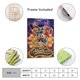 thumbnail image 2 of La Leyenda de los Tres Caballeros Cuadro decorativo colgante - Arte de pared - Póster enmarcado - Decoración de pared - Regalos para familia, amigos y aficionados 20*30 cm, 2 of 6