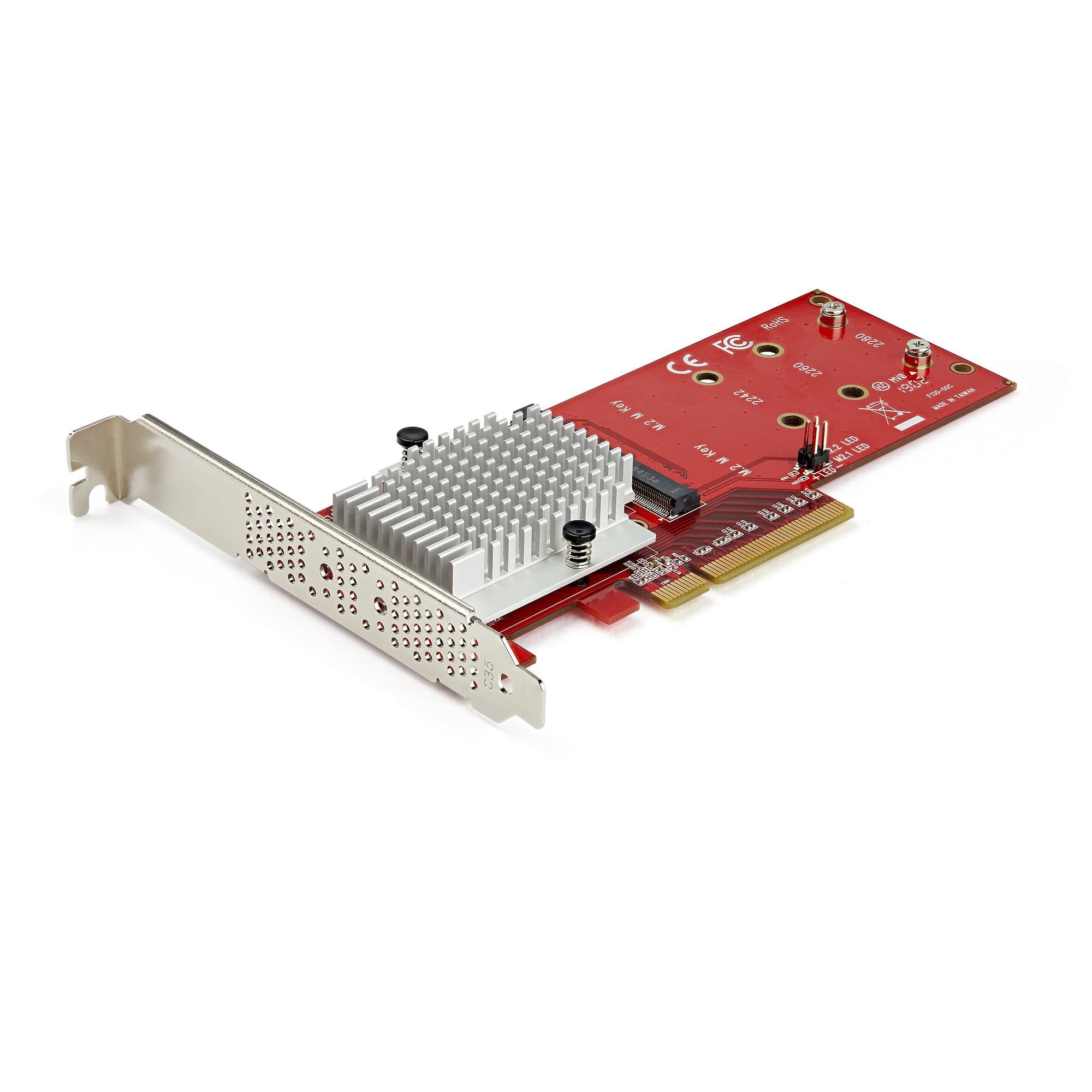 Tarjeta Adaptadora Ssd Dual M.2 Pcie Startech Pex8m2e2