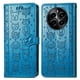 thumbnail image 3 of Funda Cartera FOXDOCK para Realme 13 Pro , Flip PU con Relieve de Gatos y Perros, Tarjetero y Soporte, 3 of 6