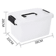 thumbnail image 2 of Caja Organizadora Plástica Transparente 15 Lts Con Tapa Y Asa, 2 of 5