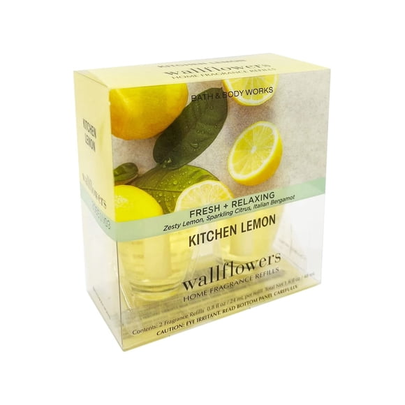 Bombillas de recambio de fragancias para el hogar Bath & Body Works Wallflowers, paquete de 2