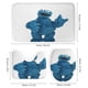 thumbnail image 3 of Juego de Cortina de Ducha 4 Piezas Monstruo de las Galletas Desmarcar, 3 of 6