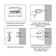 thumbnail image 2 of Portarrollos de papel negro con estante para guardar el teléfono, soporte vintage de aluminio para toallas de papel higiénico para baño, 2 of 8