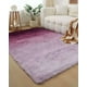 thumbnail image 3 of Alfombra peluda Suave 200 x 300 cm Primera Calidad Morado Jaspeado, 3 of 3