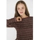 thumbnail image 2 of Blusa Elasticada Trini Burdeo vino S, 2 of 6
