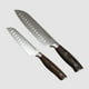 thumbnail image 1 of Set 2 Cuchillos Santoku Ring Red Wayu - Gris, 1 of 7