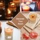 thumbnail image 4 of Frascos para velas CONNOO, paquete de 12 unidades, vidrio transparente de 300 ml con tapas de bambú, 4 of 8