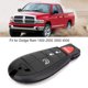 thumbnail image 2 of Carcasa de llavero, control remoto de entrada sin llave, reemplazo de llavero, transmisor de control de llavero de coche de 4 botones, 433 Hz, para Dodge Ram 1500, 2500, 3500 y 4500, 2 of 6