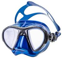 Cressi - Mascara De Buceo Nano Azul