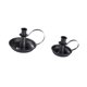 thumbnail image 3 of Candelabro Cónico De Metal De 2 Piezas, Candelabro Para Dormitorio, Elegante Y Resistente, Color Negro, 3 of 5