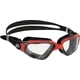 thumbnail image 2 of Gafas de natación Cressi Clear Eyes con lentes antivaho negras y rojas, 2 of 8