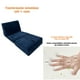 thumbnail image 5 of Sillon Sofa Cama Comprimido Convertible 3 en 1 K04 Azul, 5 of 8