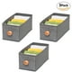 thumbnail image 1 of Pack 3 Cajitas Organizadoras Carry All Ropa Accesorios Apilables Almacenaje Closet, 1 of 2