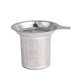 thumbnail image 1 of 1pc Stainless Steel Mesh Tea Infuser, Reusable Teapot Mug Cup Tea Strainer, Loose Leaf Spice Filter, Silvery, 1 of 2