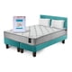 thumbnail image 2 of Combo Cama Cannon 2 Plazas Textil + Respaldo Tela Turquesa, 2 of 8