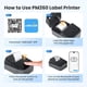 thumbnail image 5 of Impresora Label Maker ETIKEZ PM260 con cinta adhesiva Bluetooth de 5 cm, color negro, 5 of 9